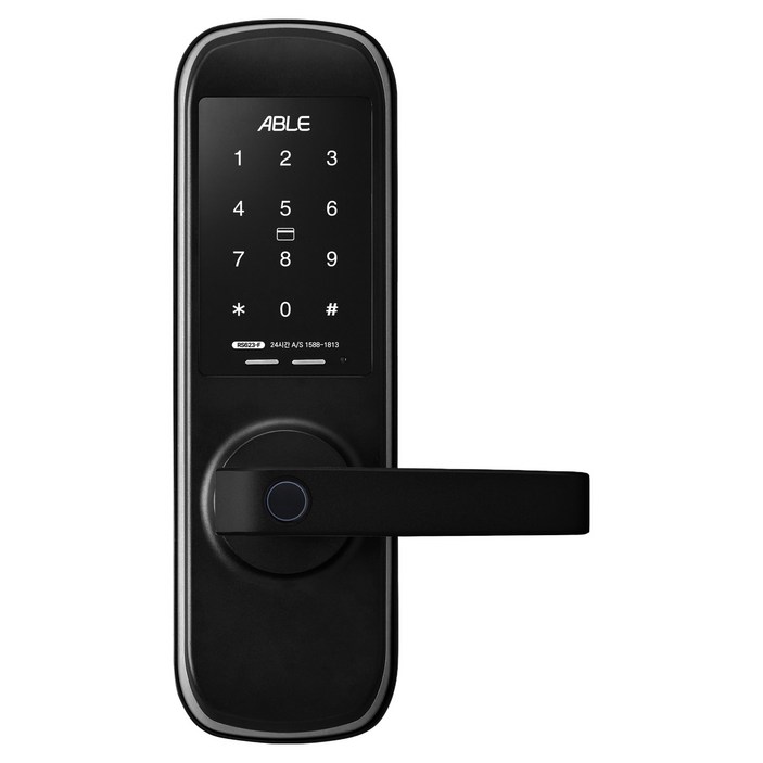 에버넷 미니주키 번호 카드키 지문인식 에버넷 도어락 RS623