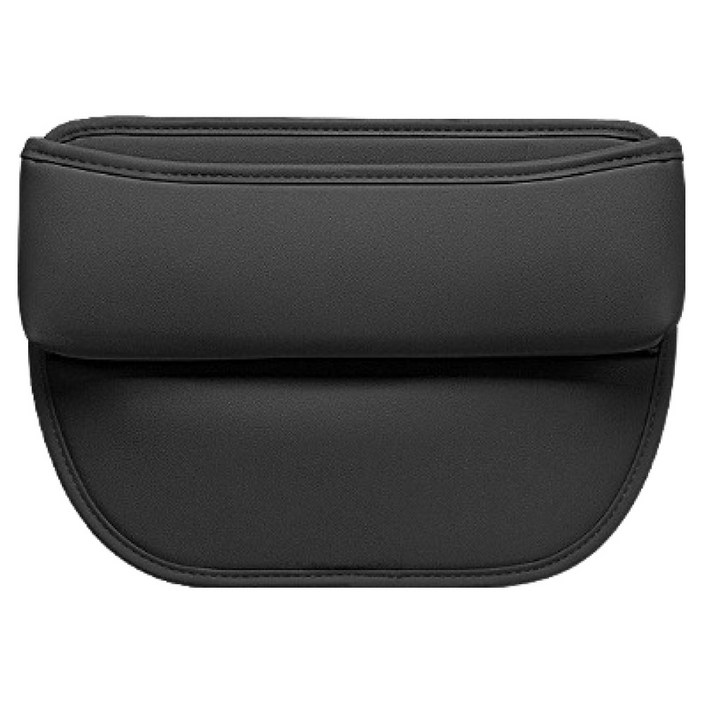 민아루 자동차 시트 틈새 보관함, 블랙, 1개