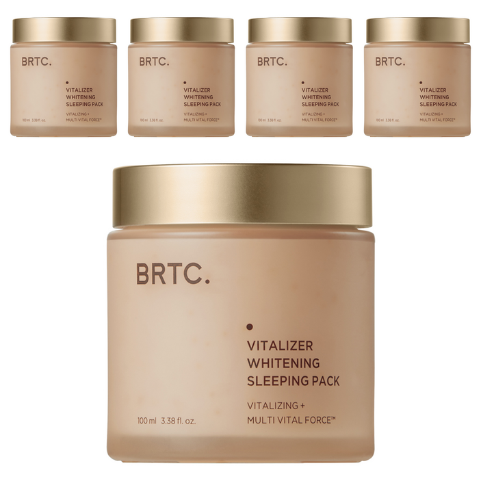 비알티씨 바이탈라이저 화이트닝 슬리핑 팩, 100ml, 5개