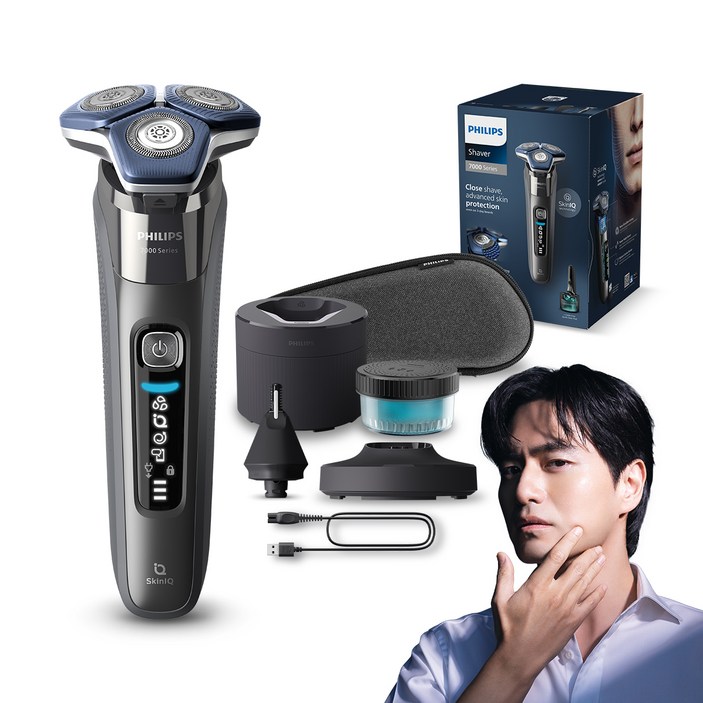 필립스 SkinIQ 7000 시리즈 전기면도기 세트 필립스 SkinIQ 7000 시리즈 전기면도기 세트