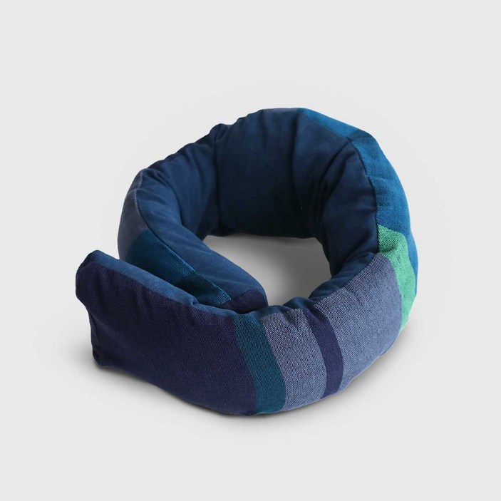 오리고 메모리폼 목 허리베개