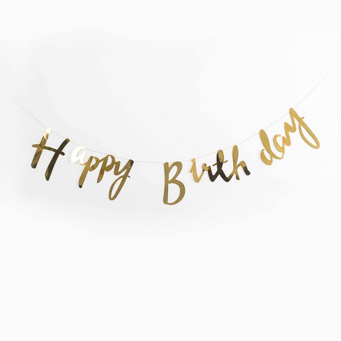 파티쇼 캘리그래피 생일파티 가랜드