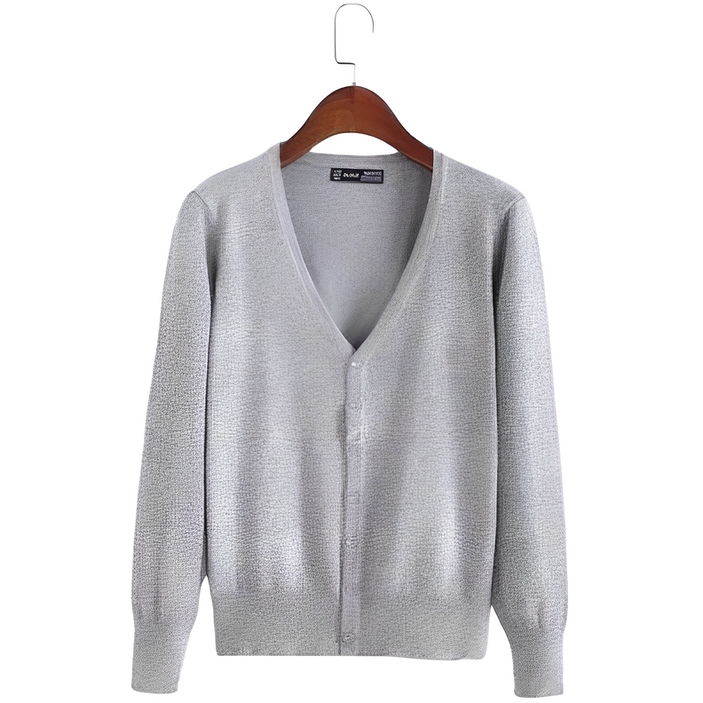 네모 여성용 팔레트 니트 가디건