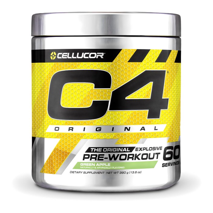 셀루코어 C4 오리지널 프리워크아웃 그린 애플 맛