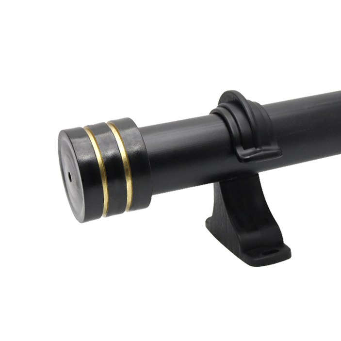 한국레일갤럭시 35mm NEW 라인 갤럭시2 커튼봉 커텐봉, 블랙 라인