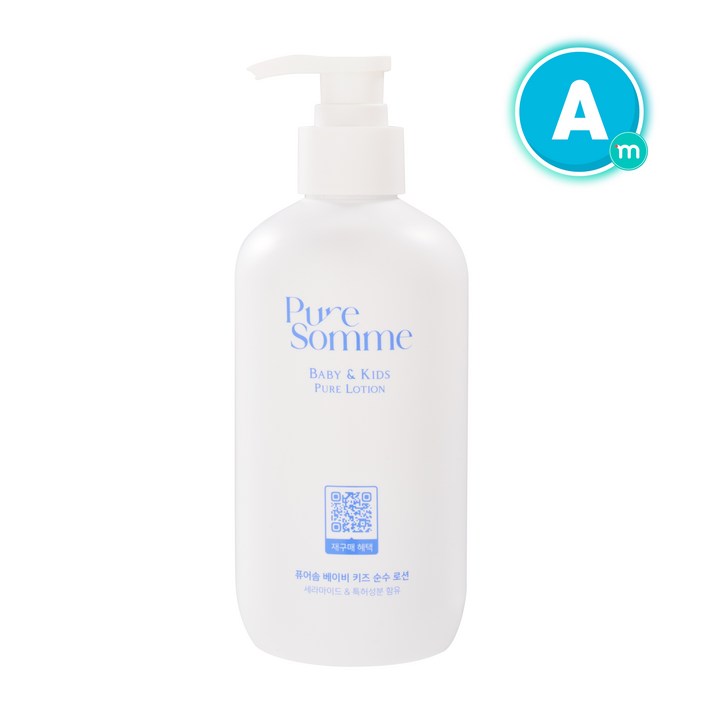 퓨어솜 베이비 키즈 민감성 진정 순수 로션, 1개, 360ml