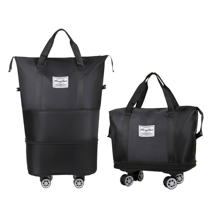 아모란나 여행가방 바퀴 탈부착 3단 확장 폴딩백 접이식 보스턴백 대형