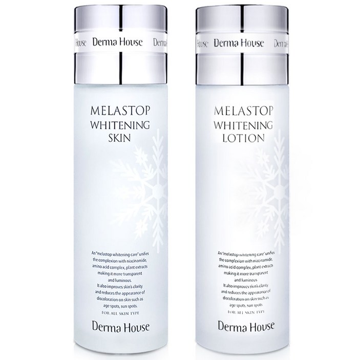 멜라스톱 미백 기능성 2종세트 (스킨+로션)-미백 잡티관리 칙칙한피부, 1세트