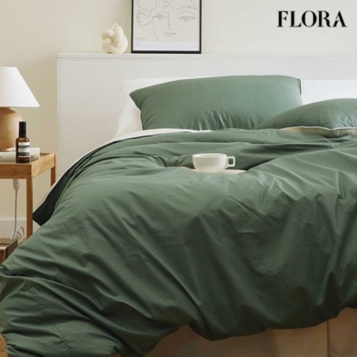 클린 고밀도 순면 60수 이불커버 단품 및 세트 SS/Q/K/EK