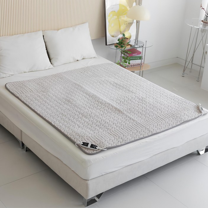 보이러 하이퍼 코지 전기요 UB 116, 라이트그레이, 2인용140cm x 150 cm