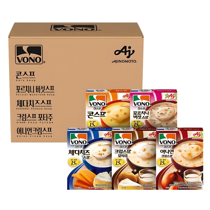 보노 스프 5종 세트