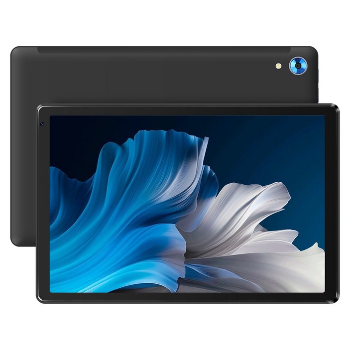 Wqplo C107 태블릿PC,10.1인치태블릿,10G+128G,8 코어,안드로이드 14, Wi-Fi, 검정색/Black, 128GB