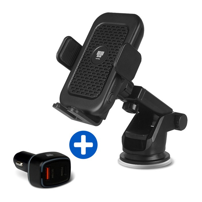 엔브이백 갤럭시 플립7 차량용 15W 고속 저소음쿨링팬 무선충전기 거치대, NV100DCC1  48W 고속충전 시거잭