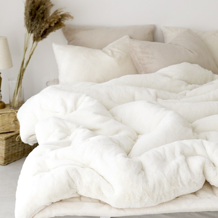 베이직톤 국내산 노스베어 극세사 이불세트 프리미엄 라셀 10mm 겨울이불