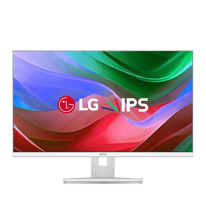클라인즈 LG IPS사용 24인치 모니터 100Hz KXM2400FH75 화이트, 60cm, KXM2400FH75 화이트