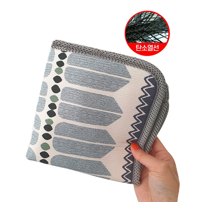 캠프365 휴대용 USB 온열 탄소 방석 1인용 전기 매트 패드 카본방석