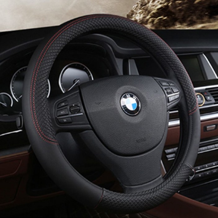 스티치 핸들커버 블랙 미끄럼방지 라텍스고무 마이프