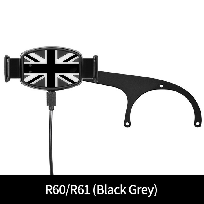 차량용 핸드폰 거치대 무선 충전기 미니 쿠퍼용 자동차 대시 보드 마운트 GPS 지지대 셀 스탠드 적외선 고속 충전 15W