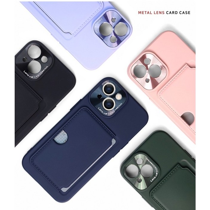 메탈 렌즈 범퍼 카드 케이스 갤럭시S24 SM-S921N