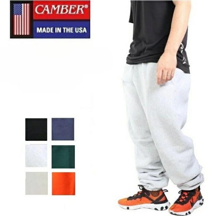 CAMBER 캠버 기모 무지 트레이닝팬츠 니트 바지 233