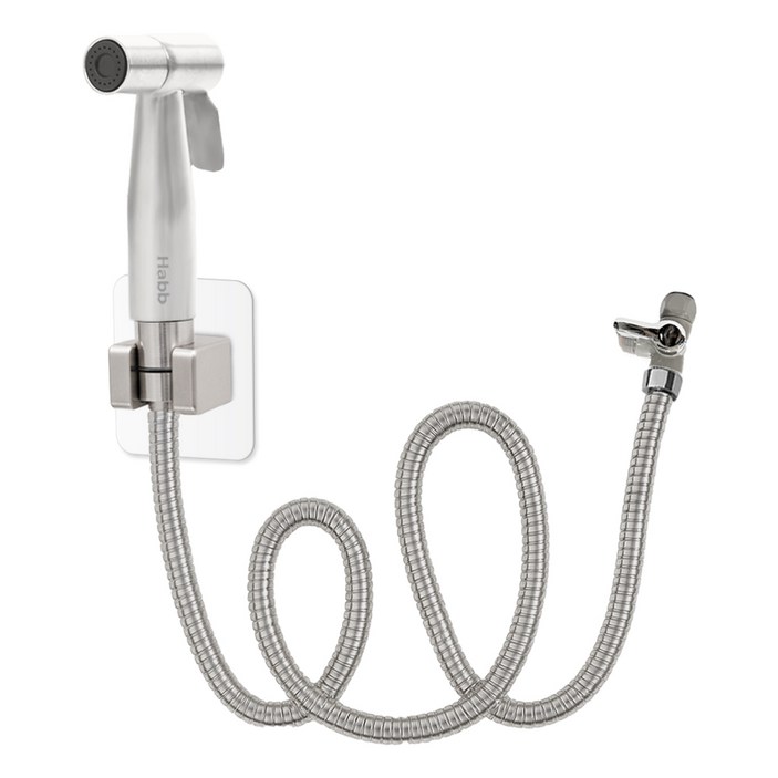 하비비 욕실 스프레이건 고압 변기청소기 올스텐레인스 4종, 1개