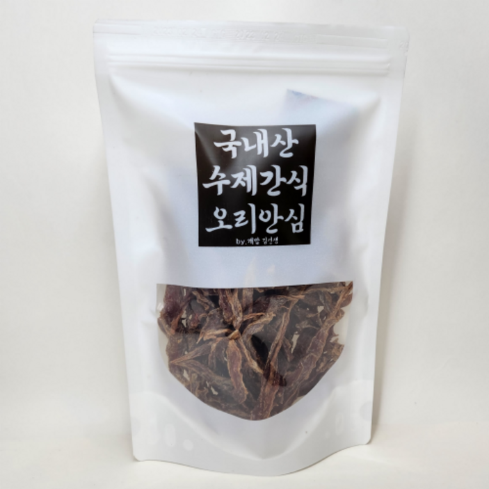 개밥 김선생 국내산 오리가슴살 수제간식 강아지간식 대용량 200g, 200g