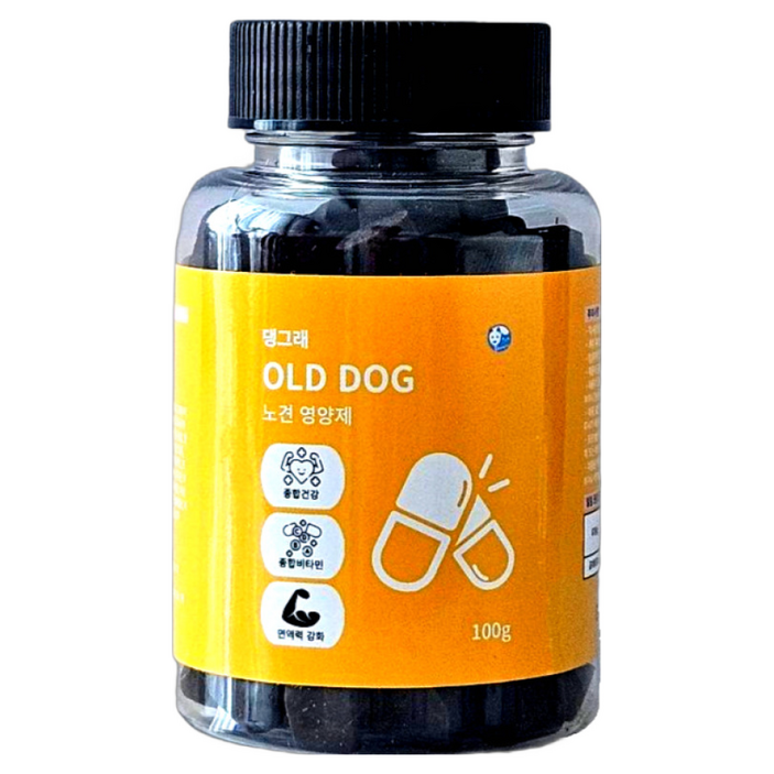 댕그래 종합 노견 영양제 강아지 프로폴리스 비타민 100g, 1개, 종합영양제, 100정