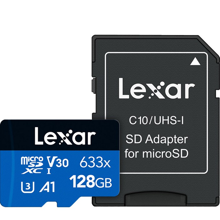 렉사 메모리 카드 SD 마이크로 고프로 블랙박스 High-Performance microSDXC UHS-I 633배속