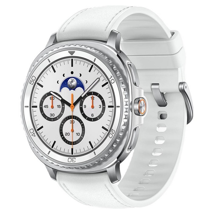 삼성전자 갤럭시워치 8 클래식 스마트워치, 화이트, 46mm, GPSCellular