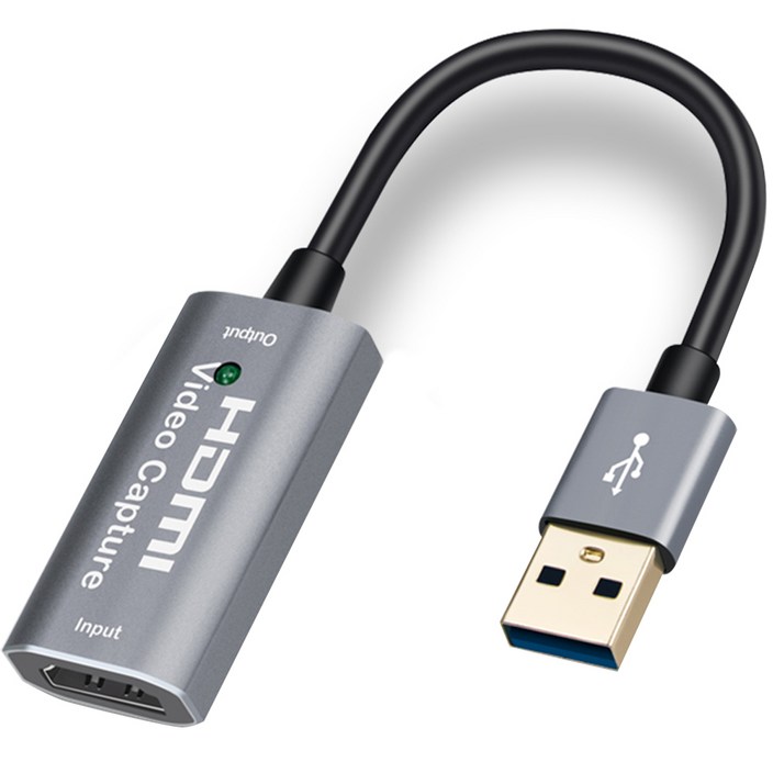 넥시 애니포트 USB 3.0 TO HDMI 4K 60Hz 영상 캡쳐보드, AP-HDC4K