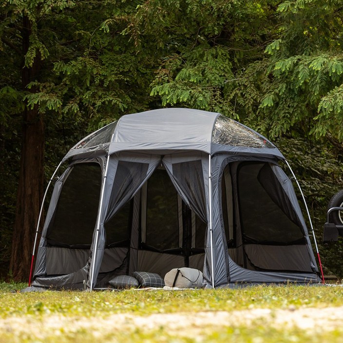 아이두젠 스타돔 대형 헥사 육각 텐트 별보기 우레탄 풀 메쉬 돔 텐트
