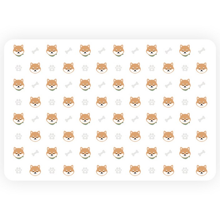 펫코노미 강아지 빨아쓰는 시바견 소변매트