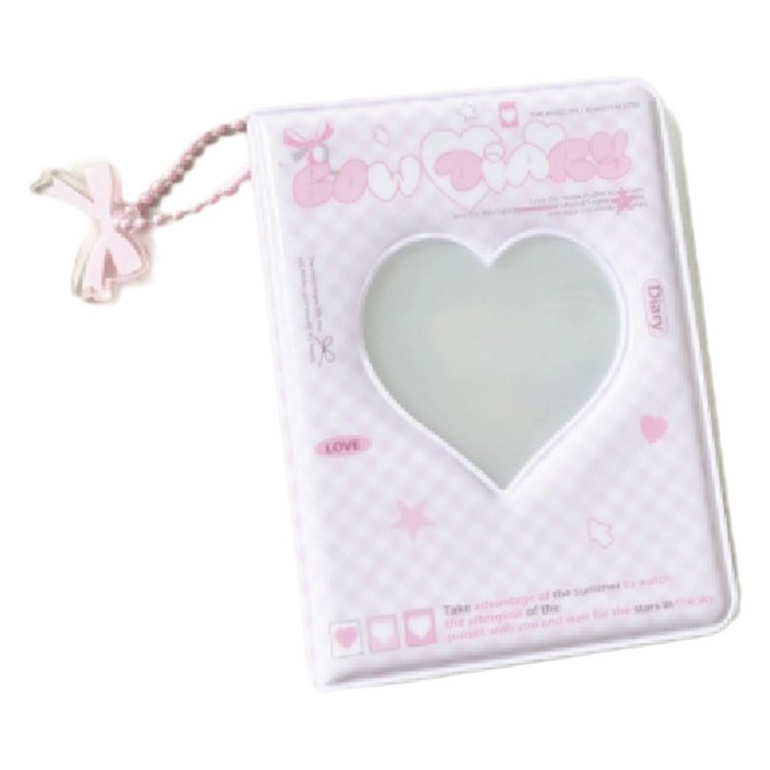 쿠파고 아이돌 포토카드 앨범, 핑크, 20매