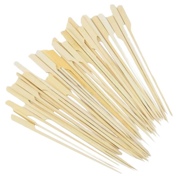 앞날창창 다용도 대나무 손잡이 꼬치 15cm