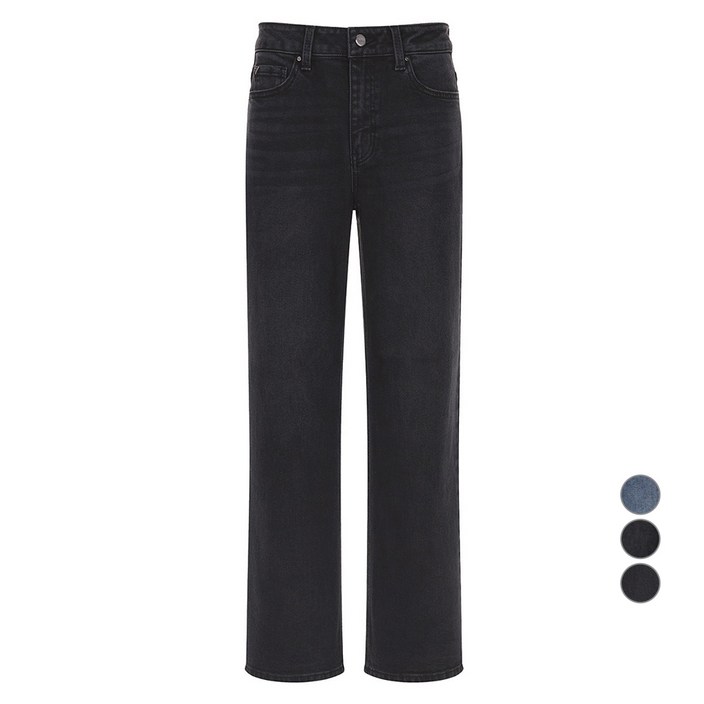 게스 여성용 기모 와이드 팬츠 YO4D0195