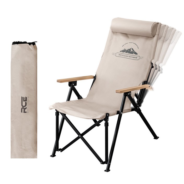 로티캠프 각도조절 휴대용 접이식 앵글 릴렉스 캠핑 의자 AACR1