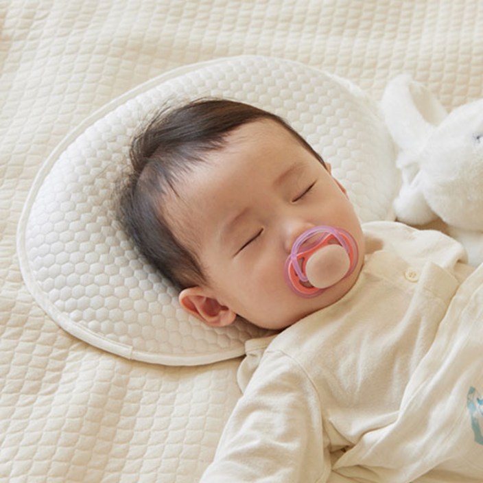 라비킷 라이너루프트필로우 유아용 쿨캡슐 유아동 커버, 화이트