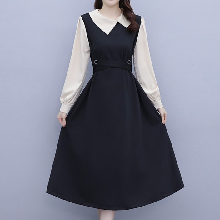 아뗄릭 단아한 언발카라 정장 원피스 00187 빅사이즈 포함