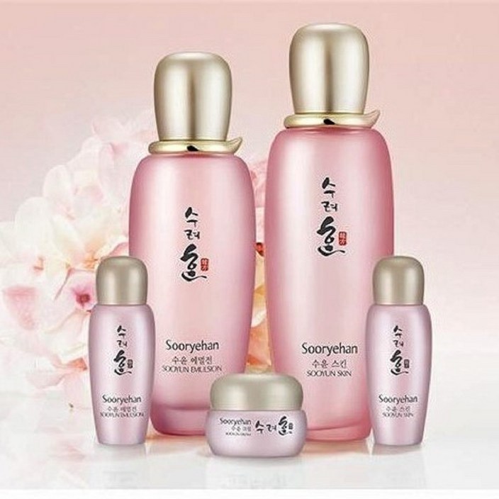 코랜스 LG 수려한 수윤2종5pc 스킨케어 세트 사은품증정 에센스 마스크팩2매, 1세트