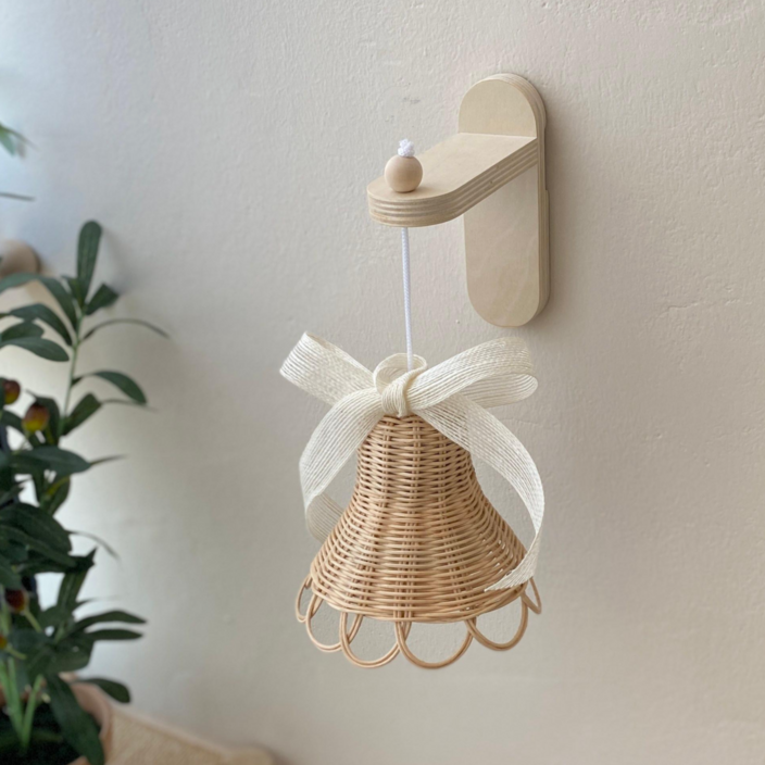 뚜뚜아트 라탄등 무드 수면등 캠핑 텐트 전등