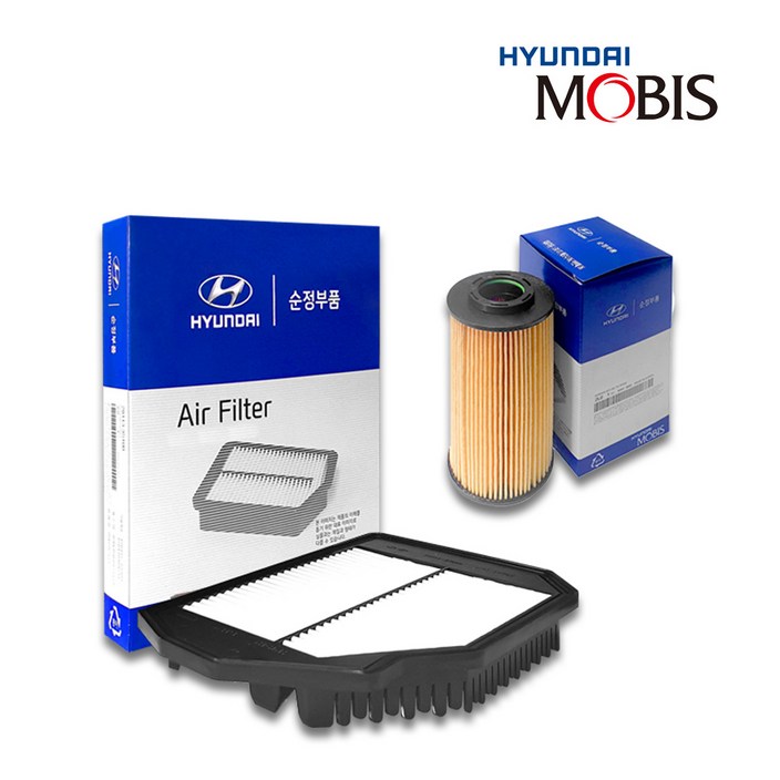 그랜저 IG 2.4 가솔린 순정 에어필터+오일필터, 1개