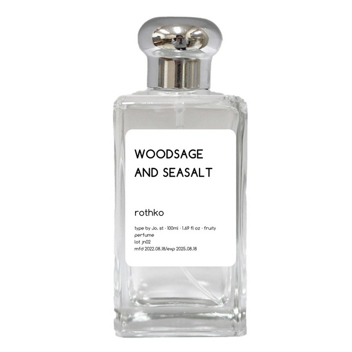 로스코 우드세이지 앤 씨솔트 타입 향수, 100ml, 1개