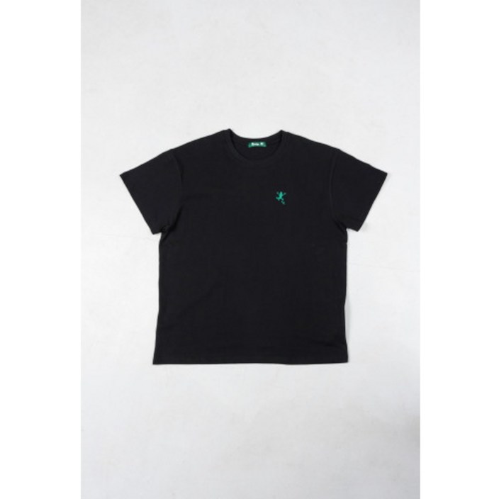 [Bside, D] 베이직 로고 코튼 반팔티 블랙