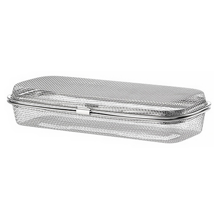 리브문 304 스텐 물빠짐 수저통 뚜껑형 (중형), 1개, 실버