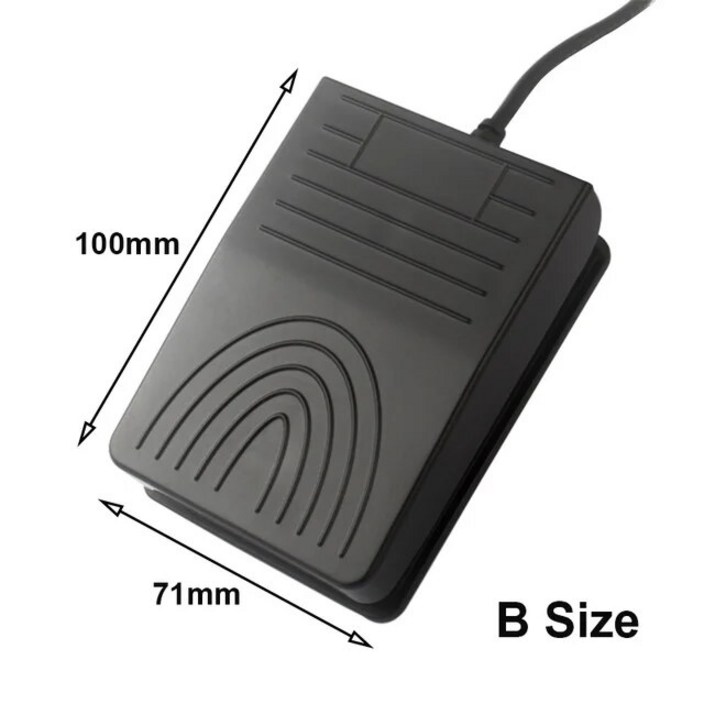 USB 풋 페달 제어 스위치 PC 게임 패드, 컴퓨터 멀티미디어 스트링 초음파 이미지용 USB 사전 프로그램 키보드 마우스 어댑터