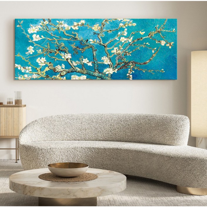 인메이블 인테리어 세계 명화 그림 액자 71종 118번 대형 와이드 캔버스 거실 침실 카페 고흐 모네 클림트 시슬레 풍경 추상화