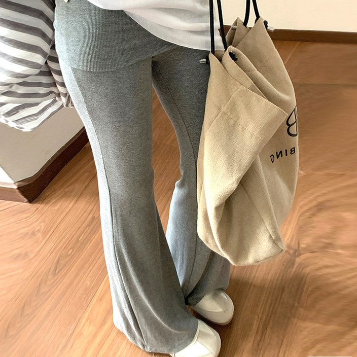 네모엔룩 힙커버슬림 여성용 힙가리개 Y존커버 투인원(2in1) 페이크 슬림핏 롱 팬츠