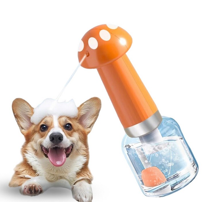 슈퍼인 고양이 강아지거품기 충전식 펫 목욕 자동 거품기