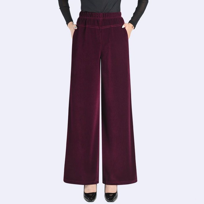 JXKB 여자 코듀로이 바지 빅사이즈 오버핏 와이드 심플 봄 가을 겨울 무지 캐주얼 여성 골덴 팬츠 신상 corduroy pants XK1064