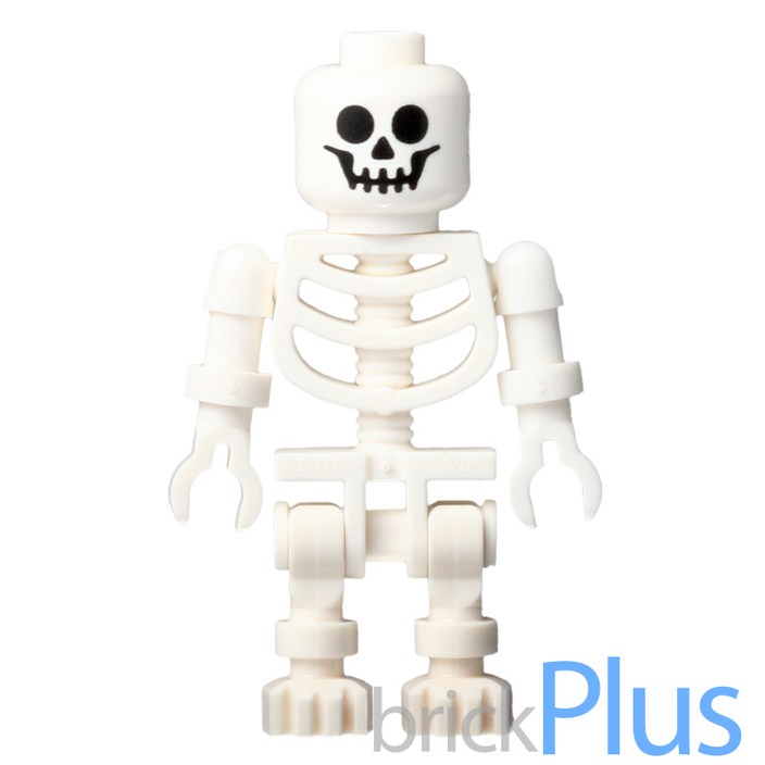 레고 커스텀 해골 유령 스컬레톤 Skeleton, 팔이 덜렁거리는 기본 형태